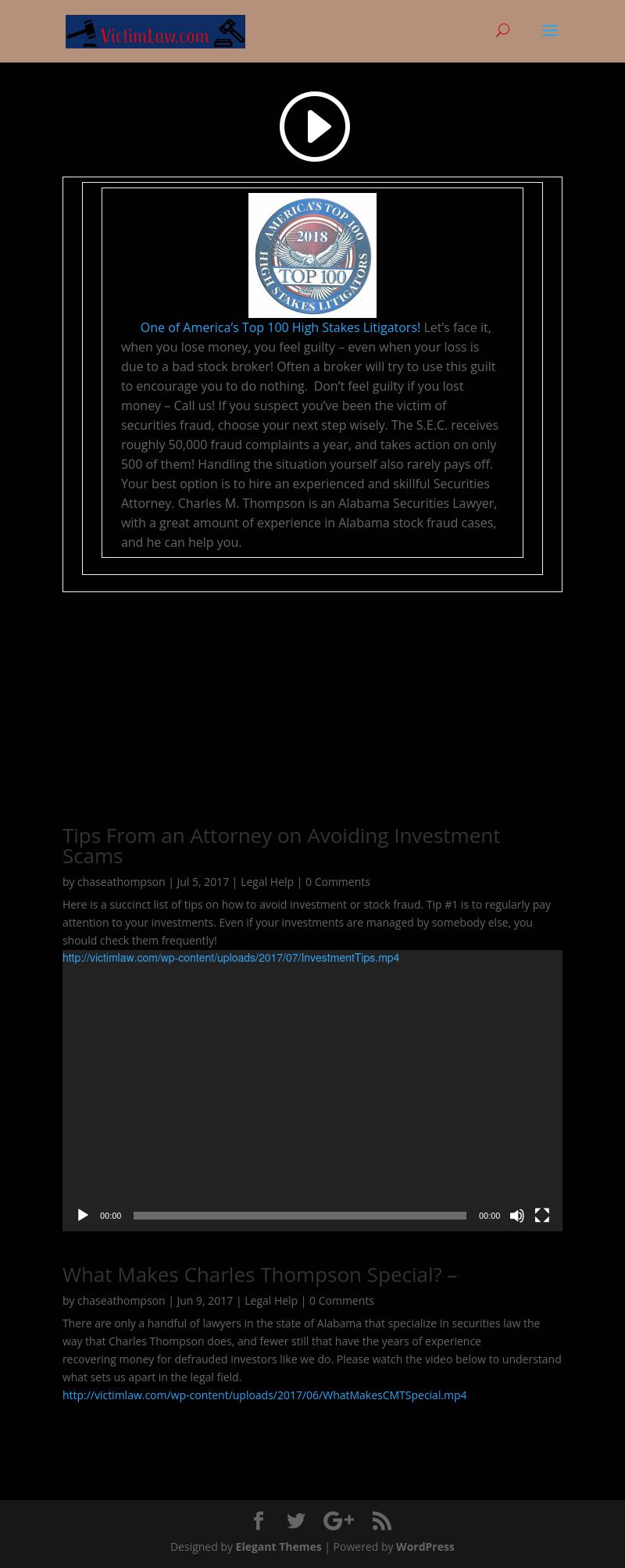 Charles M. Thompson & Associates, P.C. - Birmingham AL Lawyers