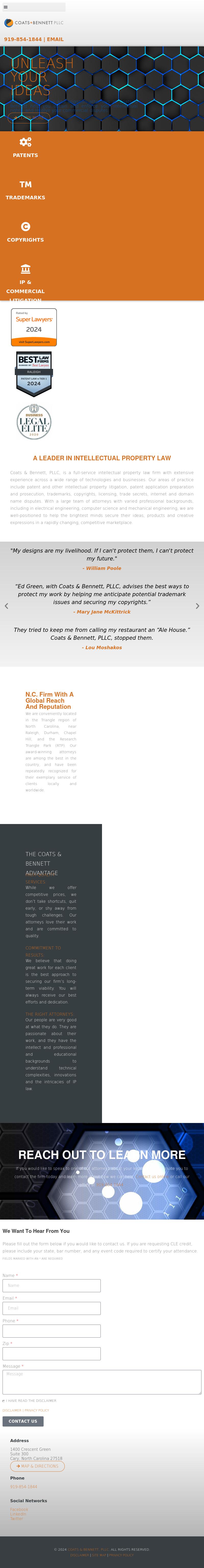 Coats & Bennett, P.L.L.C. - Cary NC Lawyers