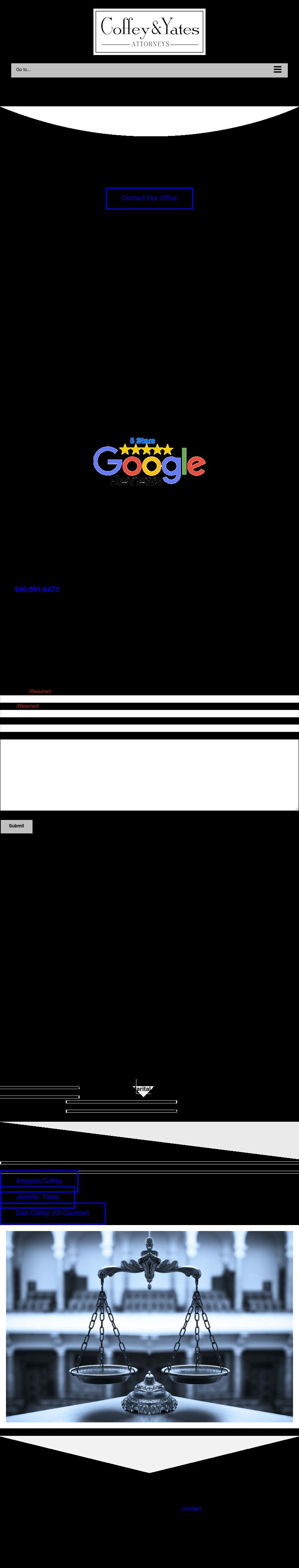 Coffey & Peace - Denton TX Lawyers