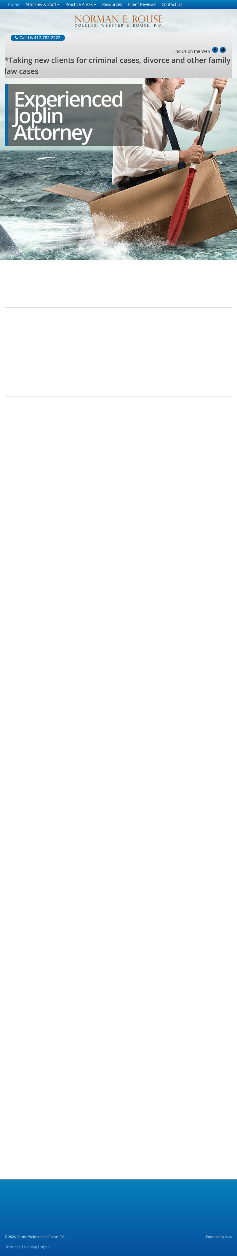 Collins, Webster and Rouse, P.C - Joplin MO Lawyers