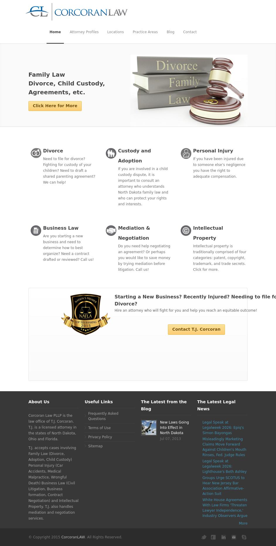 Corcoran Law PLLP - Goshen OH Lawyers