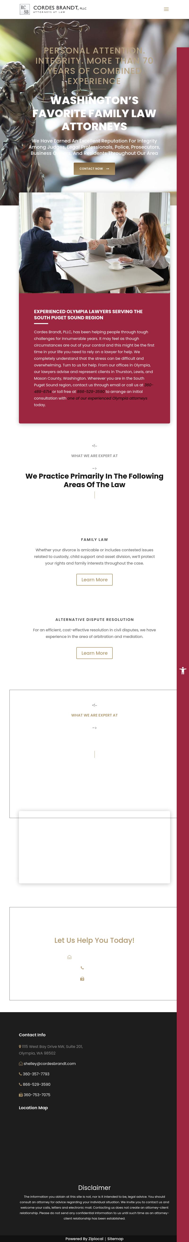 Cordes Brandt, PLLC - Olympia WA Lawyers