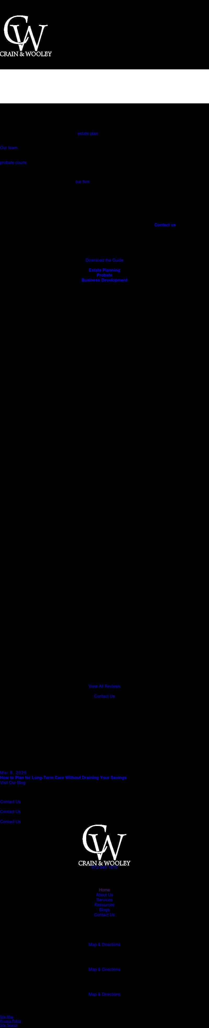 Crain & Wooley - Mansfield - Mansfield TX Lawyers