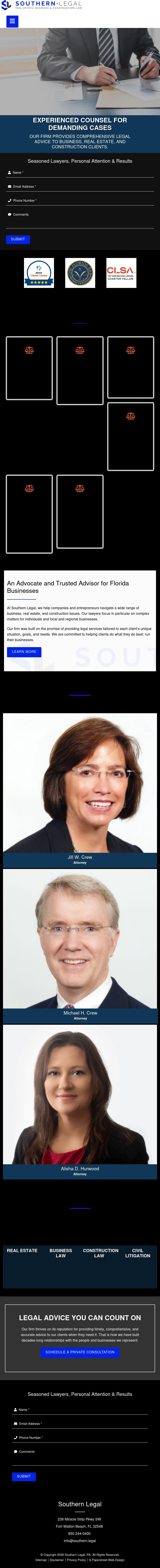 Crew & Crew, P.A. - Fort Walton Beach FL Lawyers