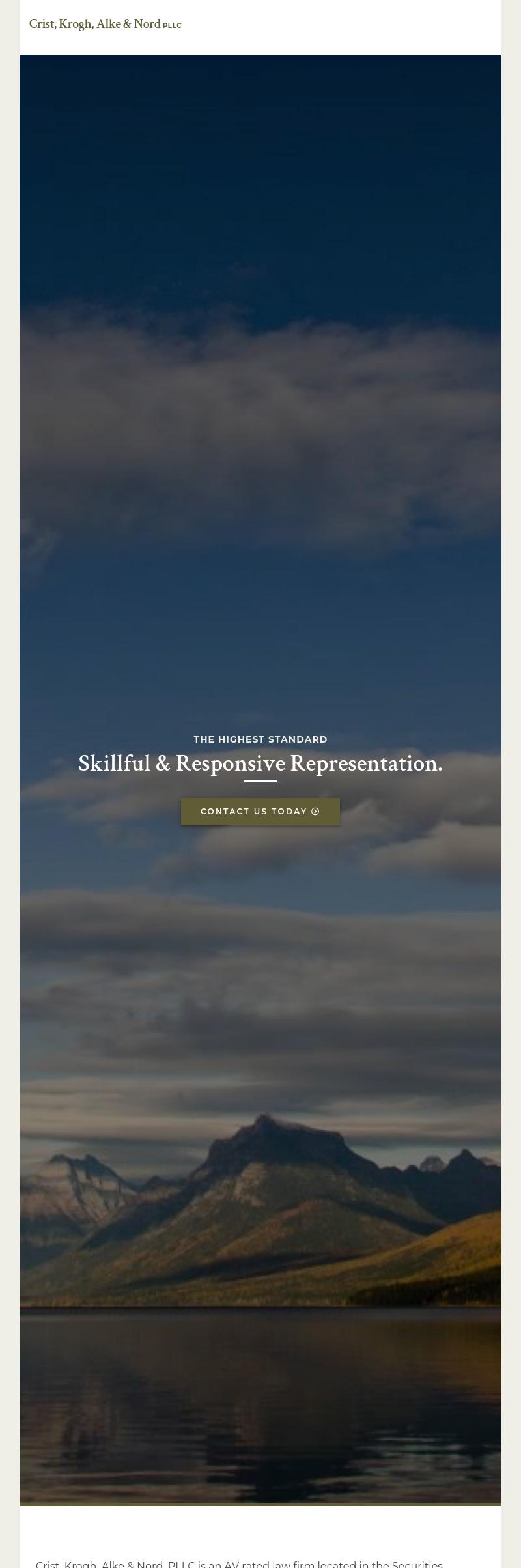 Crist, Krogh & Nord, PLLC - Billings MT Lawyers