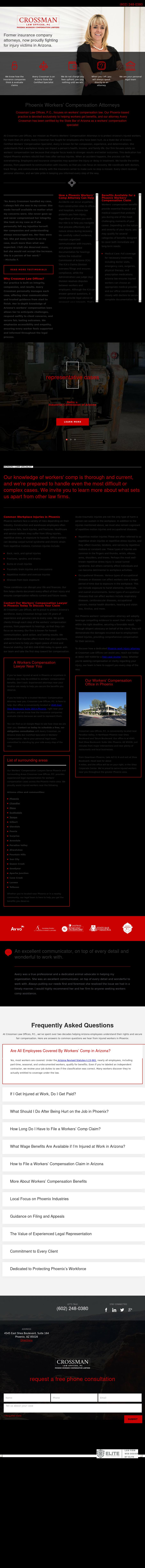 Crossman Law Offices, P.C. - Phoenix AZ Lawyers