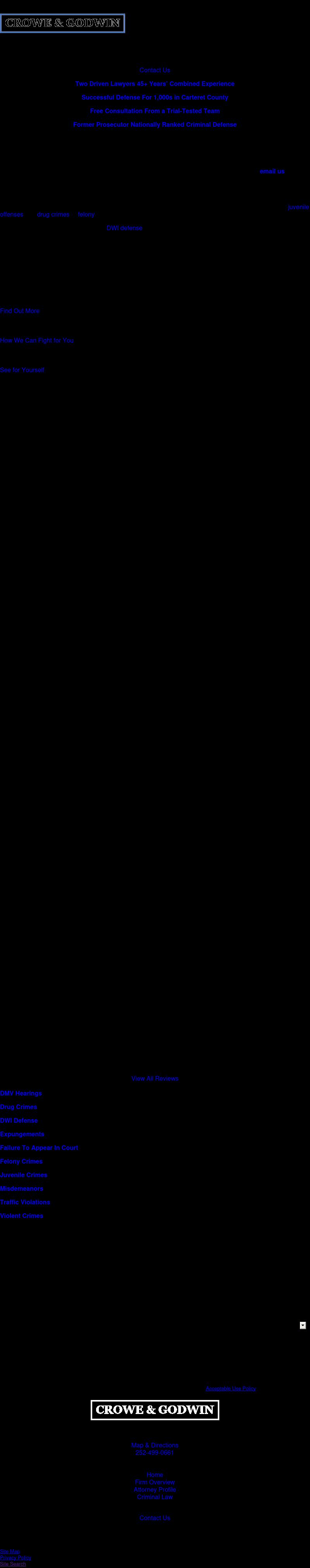 Crowe Law Firm - Beaufort NC Lawyers