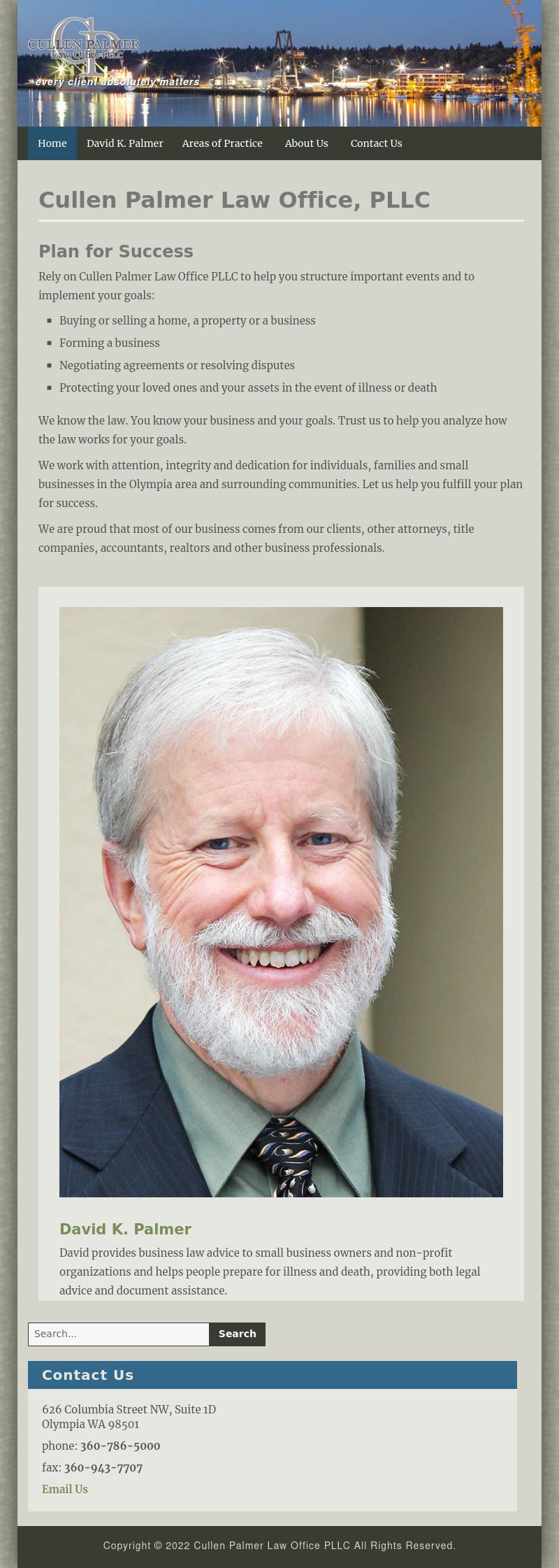 Cullen Palmer Law Office, L.L.P. - Olympia WA Lawyers