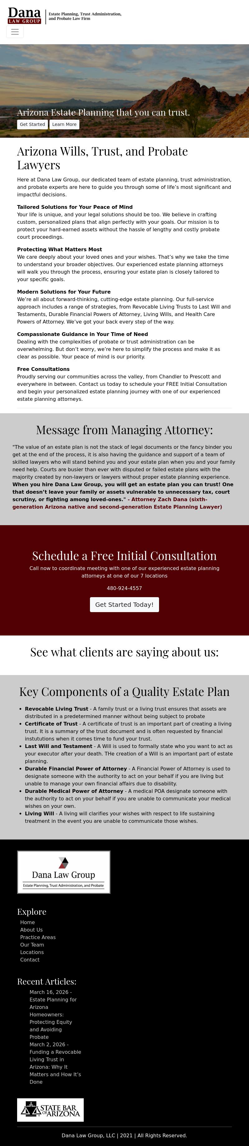 Dana Law Group, LLC - Scottsdale AZ Lawyers