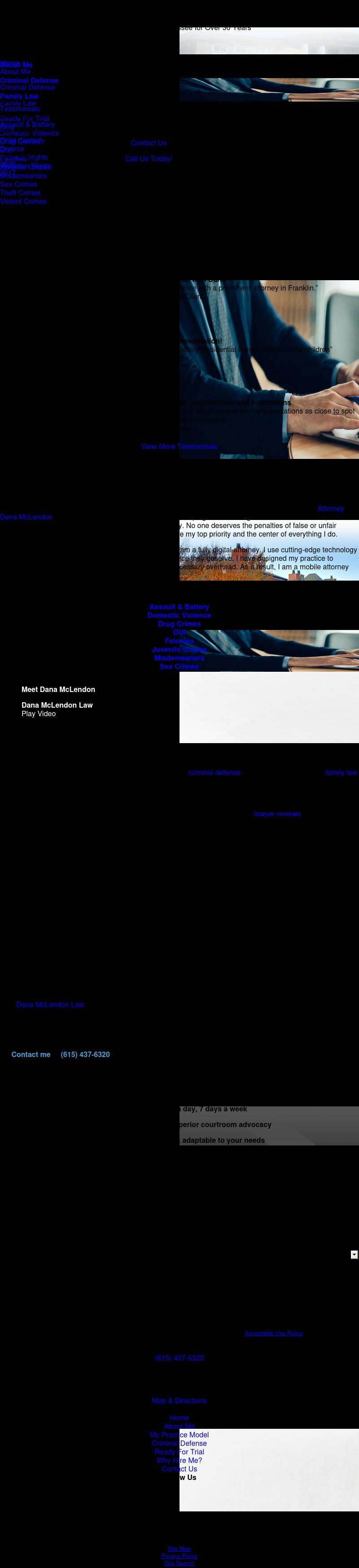 Dana McLendon Law - Franklin TN Lawyers