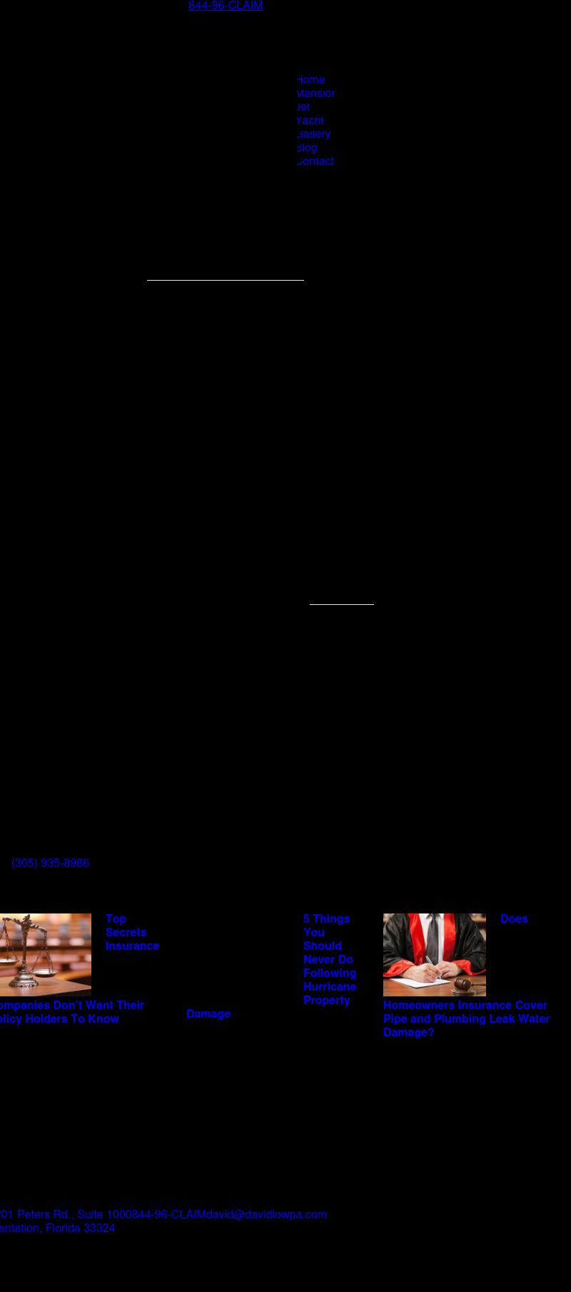 David Low & Associates, P.A. - Miami FL Lawyers