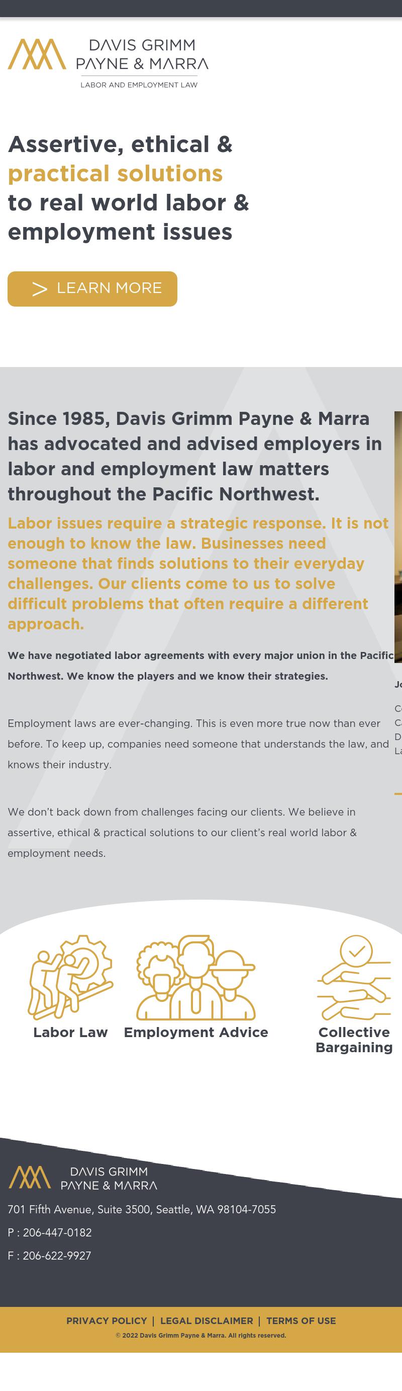 Davis Grimm Payne & Marra - Seattle WA Lawyers