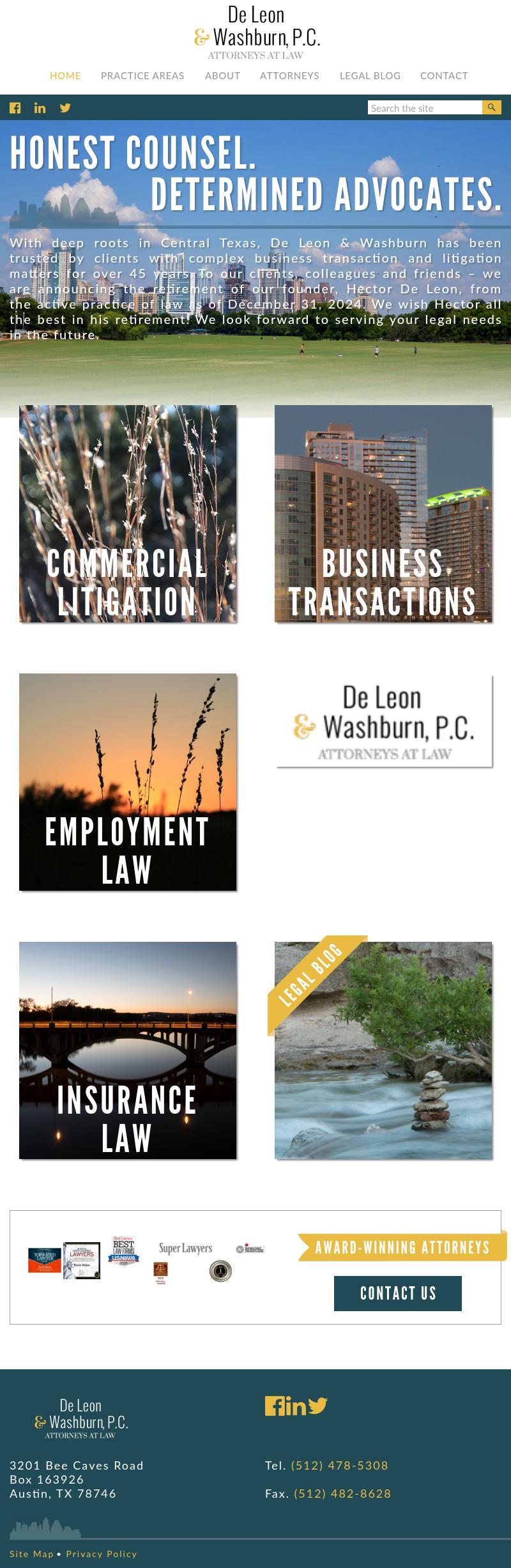 De Leon & Washburn - Austin TX Lawyers