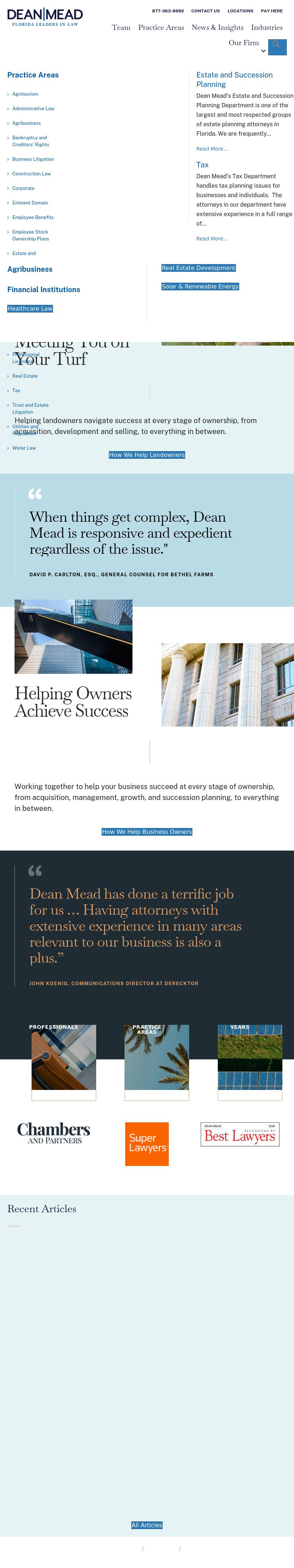 Dean, Mead, Minton & Zwemer - Fort Pierce FL Lawyers