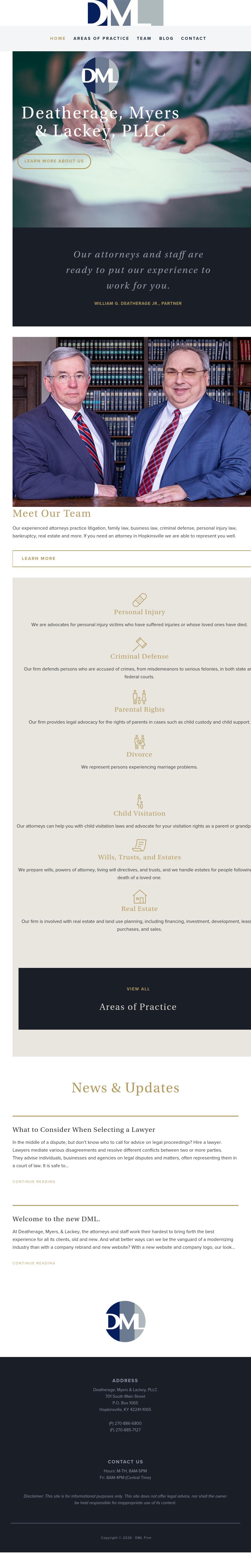 Deatherage, Myers & Lackey, PLLC - Hopkinsville KY Lawyers