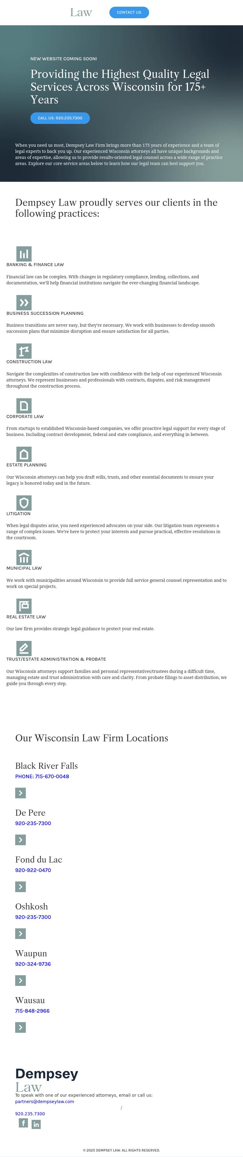 Dempsey Law Firm, LLP - Oshkosh WI Lawyers