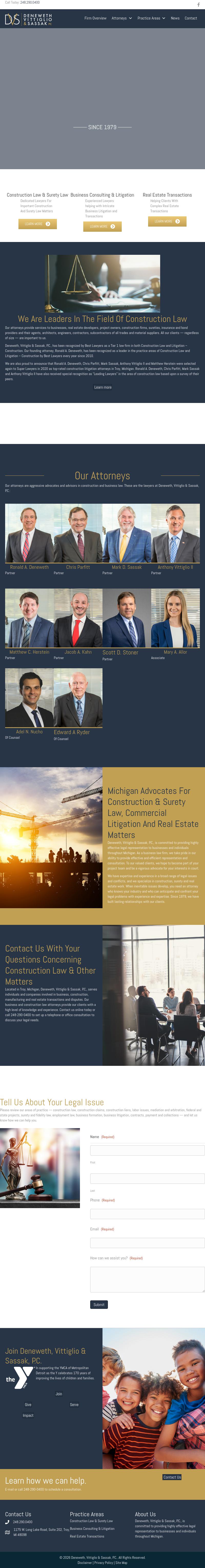 Deneweth, Dugan & Parfitt, P.C. - Troy MI Lawyers