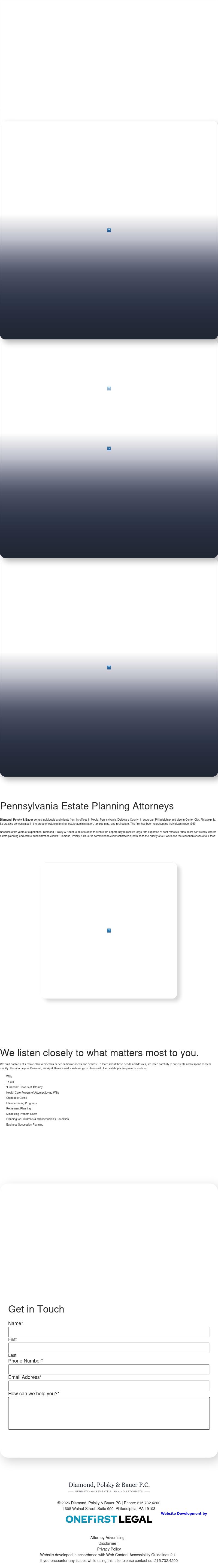 Diamond, Polsky & Bauer PC - Philadelphia PA Lawyers