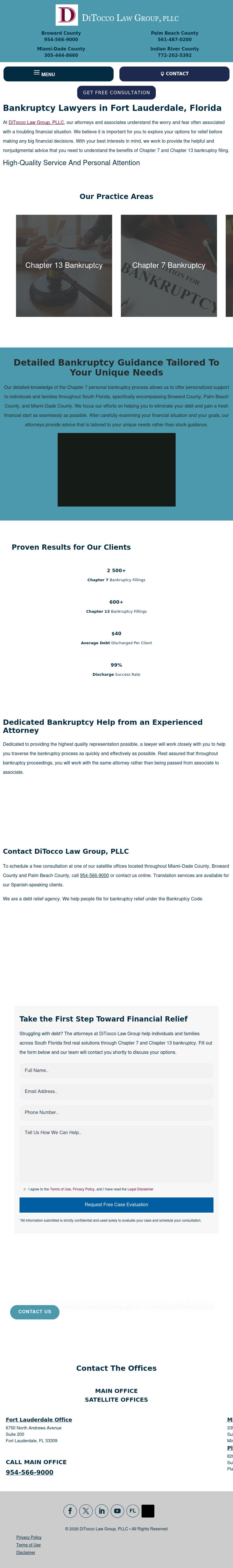 DiTocco Law Group, PLLC - Plantation FL Lawyers