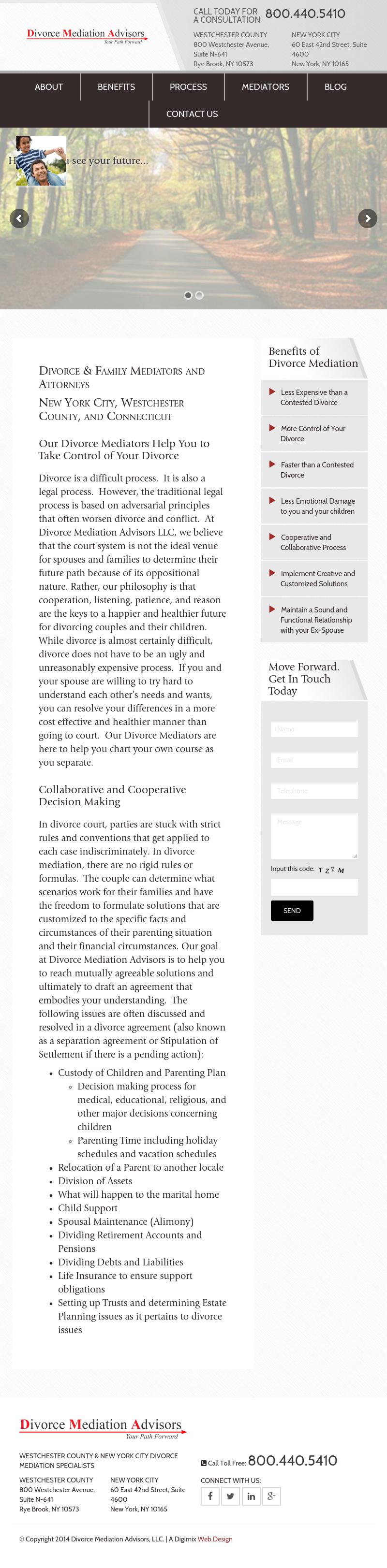 Divorce Mediation Advisors - New York NY Lawyers