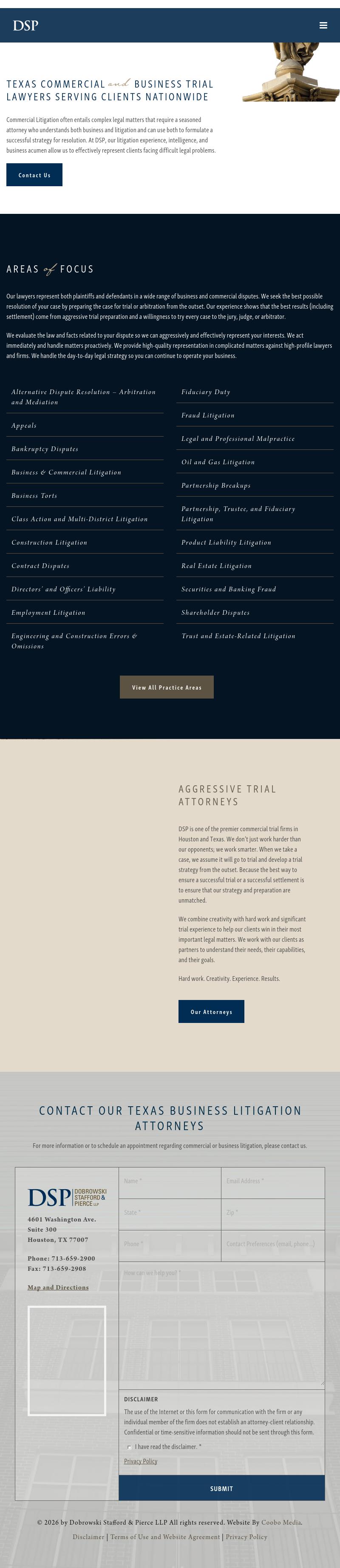 Dobrowski, Larkin & Johnson - Houston TX Lawyers