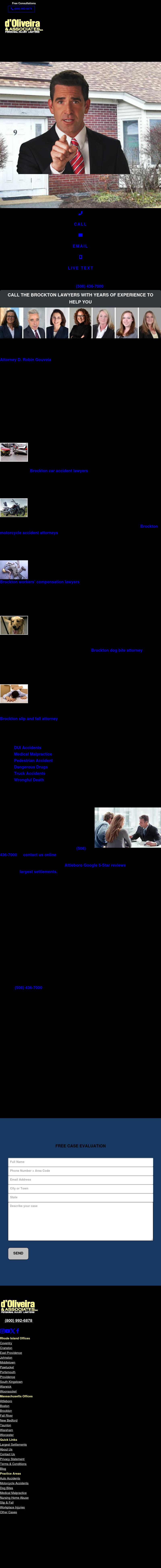 d'Oliveira & Associates - Brockton MA Lawyers