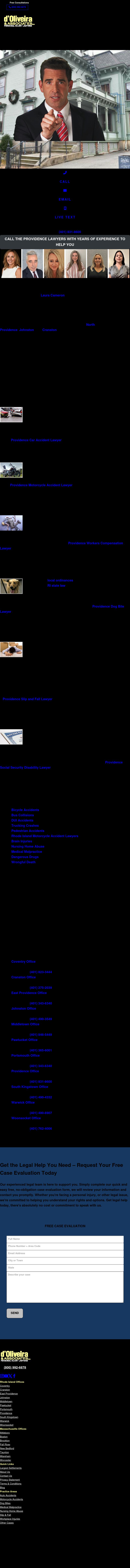 d'Oliveira & Associates - Providence RI Lawyers