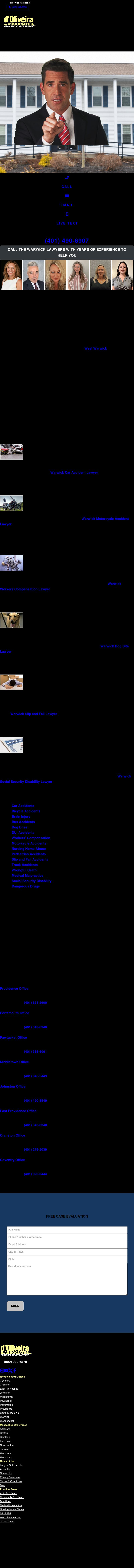 d'Oliveira & Associates - Warwick RI Lawyers