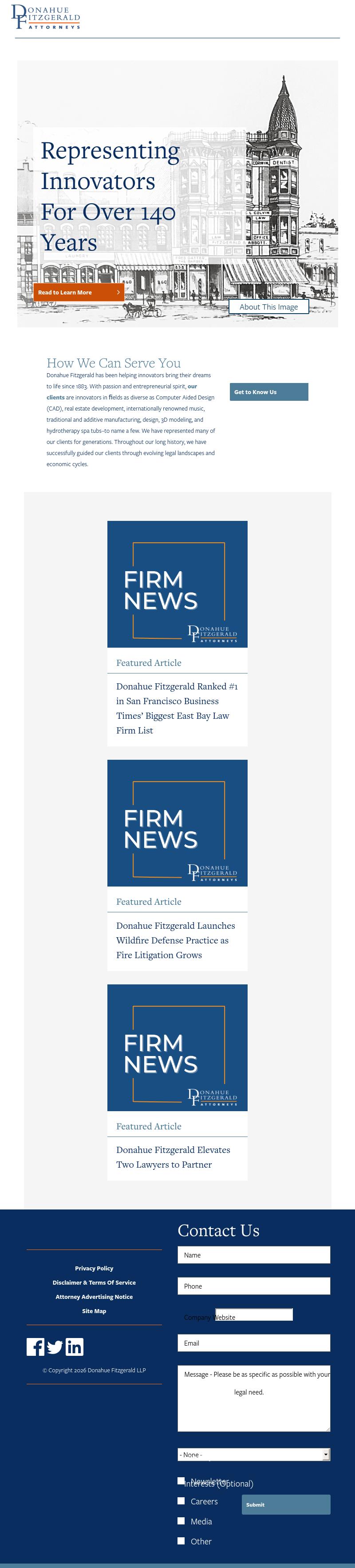 Donahue Fitzgerald LLP - Oakland CA Lawyers