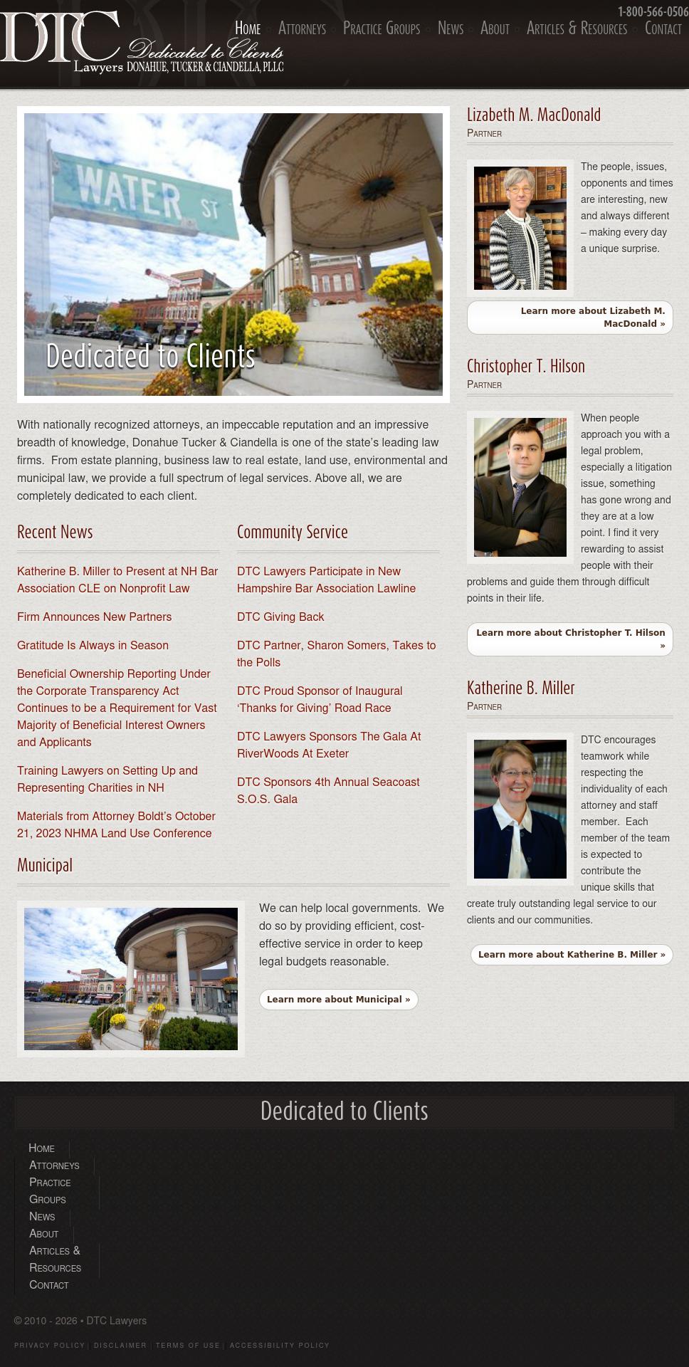 Donahue Tucker & Ciandella PLLC - Portsmouth NH Lawyers