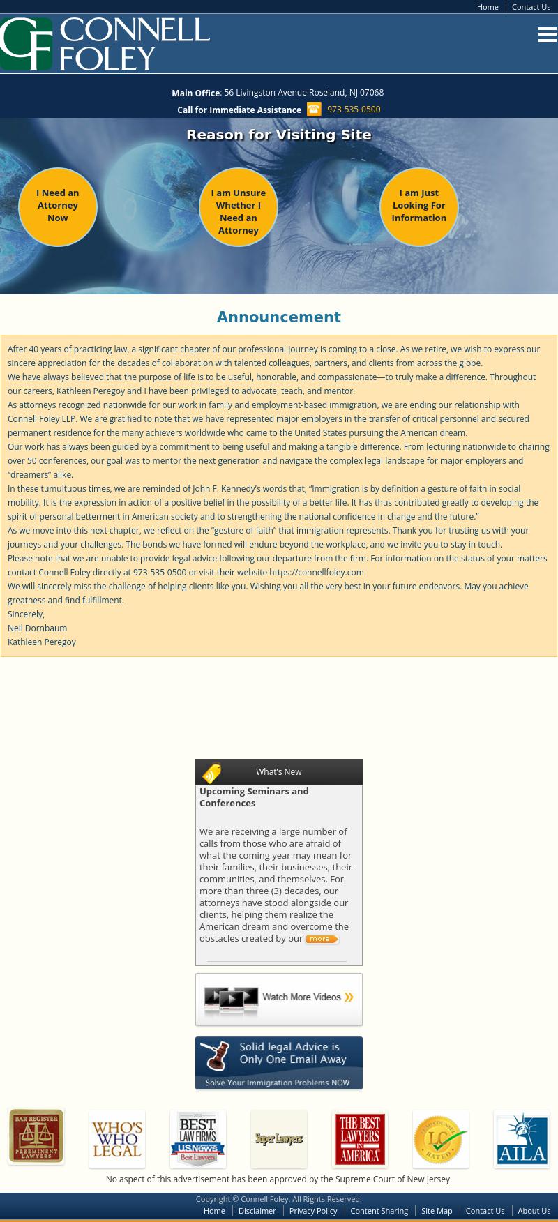 Dornbaum & Peregoy LLC - Newark NJ Lawyers