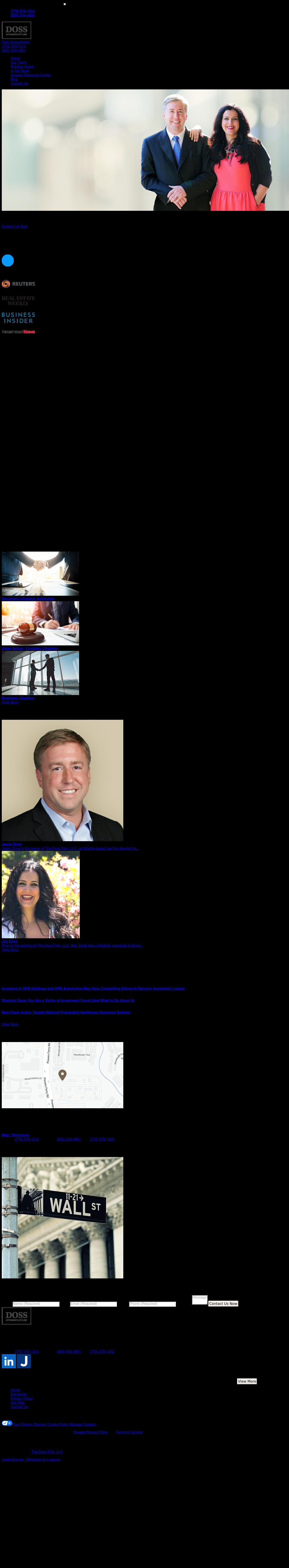 Doss Firm LLC - Marietta GA Lawyers