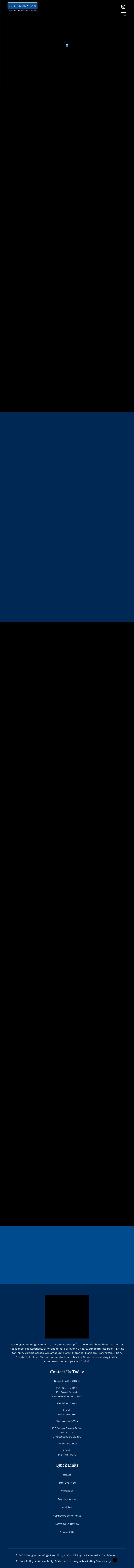 Douglas Jennings Law Firm, LLC - Bennettsville SC Lawyers