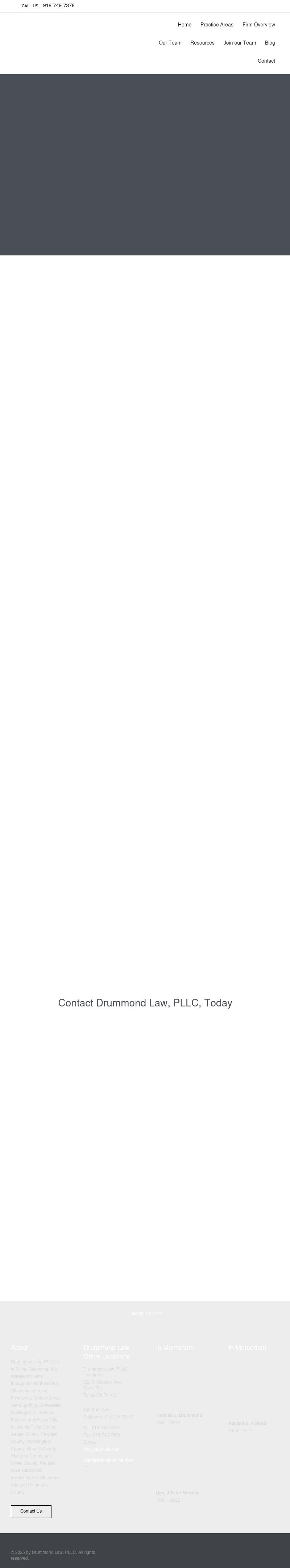 Drummond Law, PLLC - Tulsa OK Lawyers