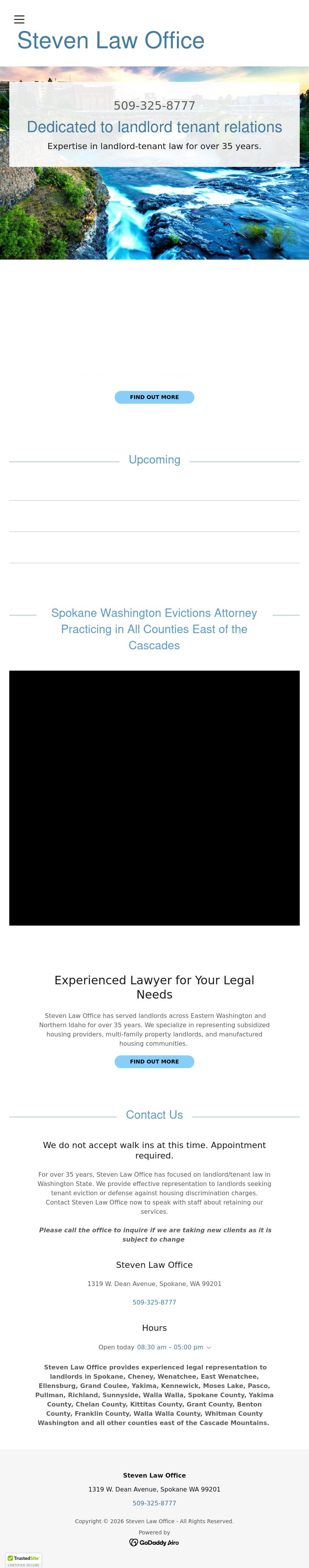 Eric M. Steven, P.S., Attorney at Law - Spokane WA Lawyers