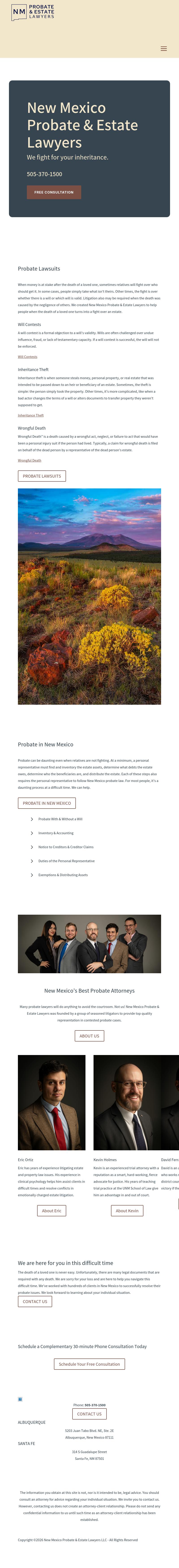 Eric Ortiz Law - Albuquerque NM Lawyers