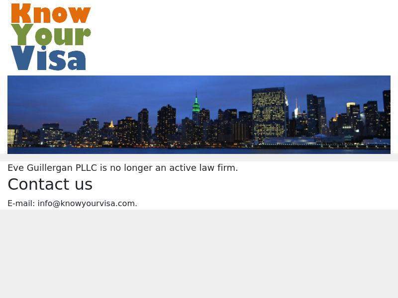 Eve Guillergan PLLC - New York NY Lawyers