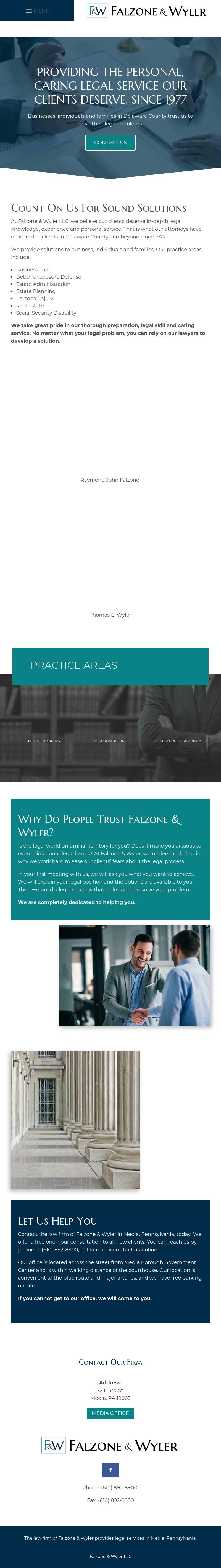 Falzone & Wyler - Media PA Lawyers