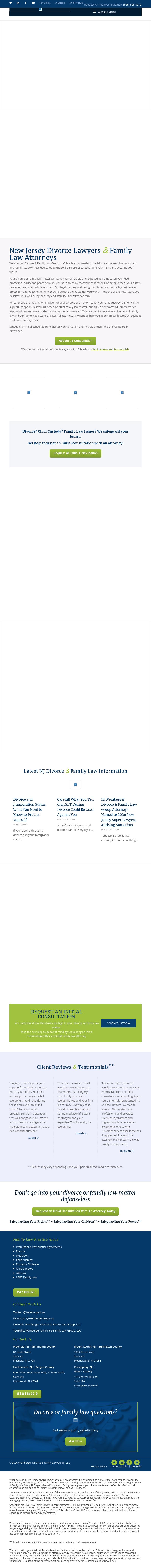 Weinberger Divorce & Family Law Group - Parsippany NJ Lawyers