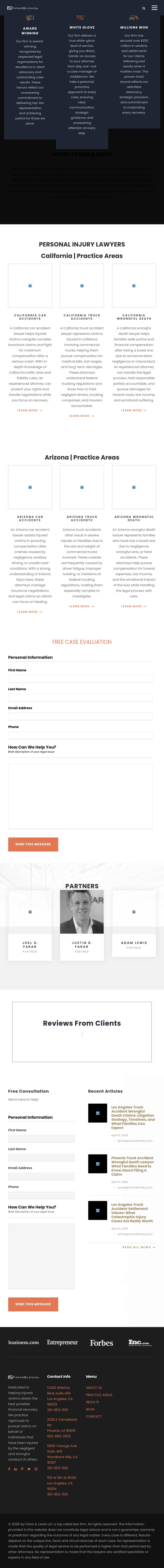 Farar & Lewis LLP - Los Angeles CA Lawyers