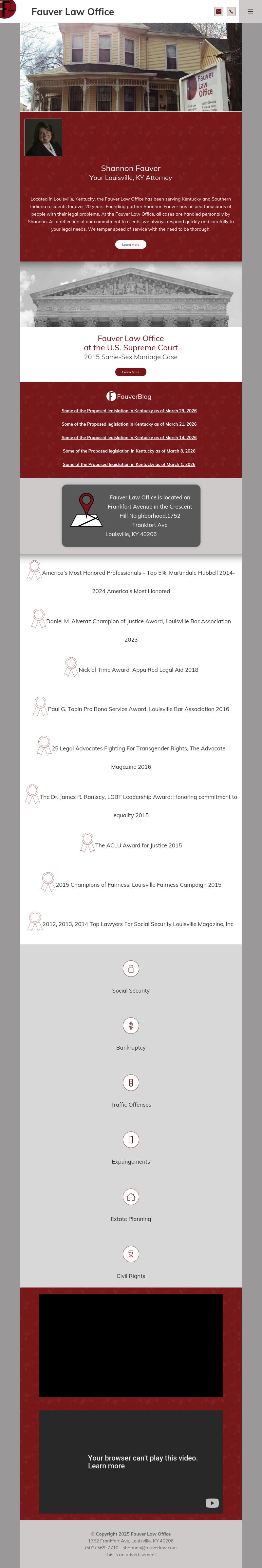 Fauver Law Office PLLC - Louisville KY Lawyers