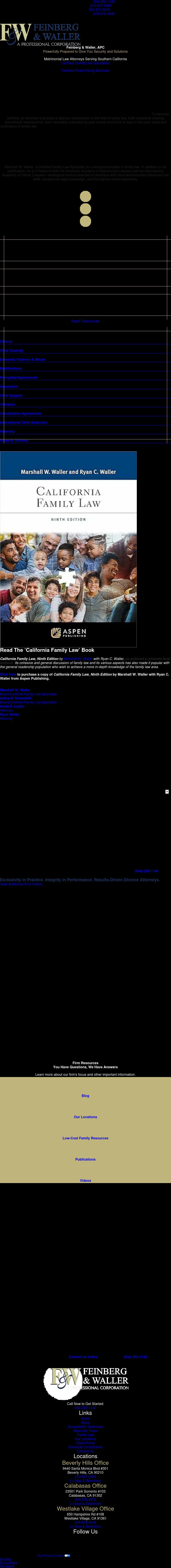 Feinberg & Waller - Beverly Hills CA Lawyers