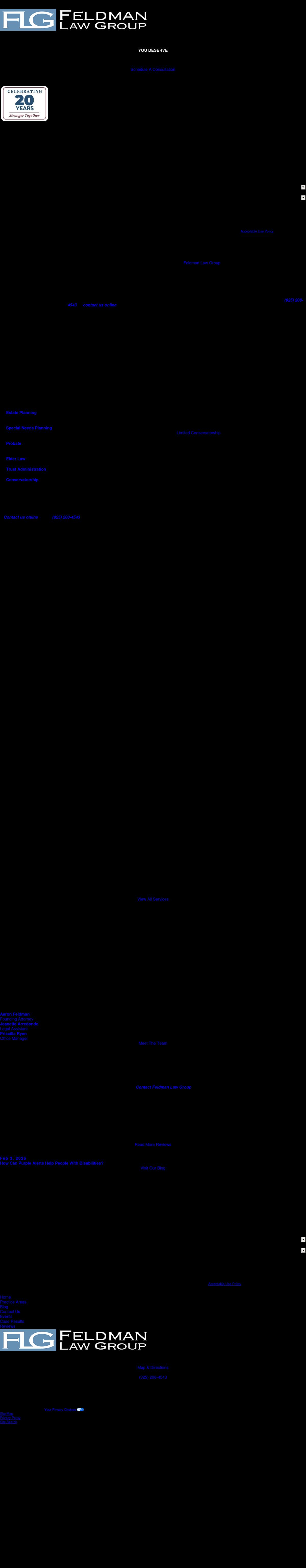 Feldman Law Group - Walnut Creek CA Lawyers