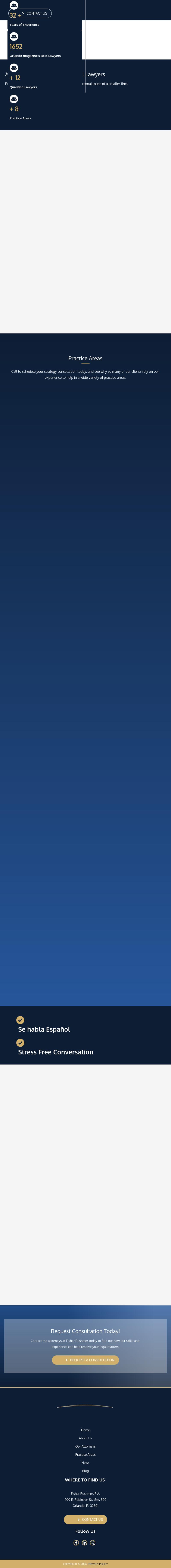 Fisher Rushmer, P.A. - Orlando FL Lawyers