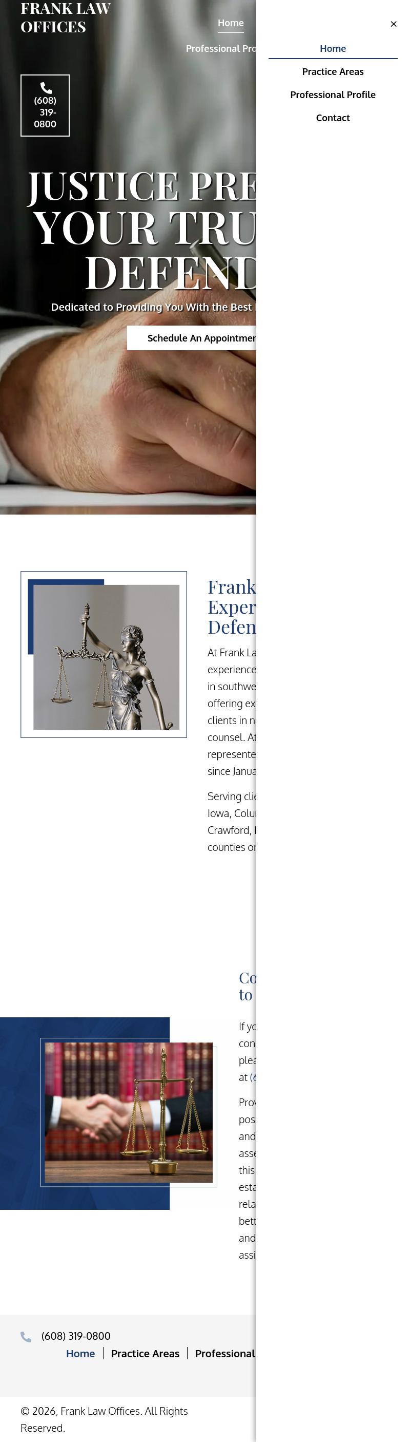 Frank Law Offices - Madison WI Lawyers