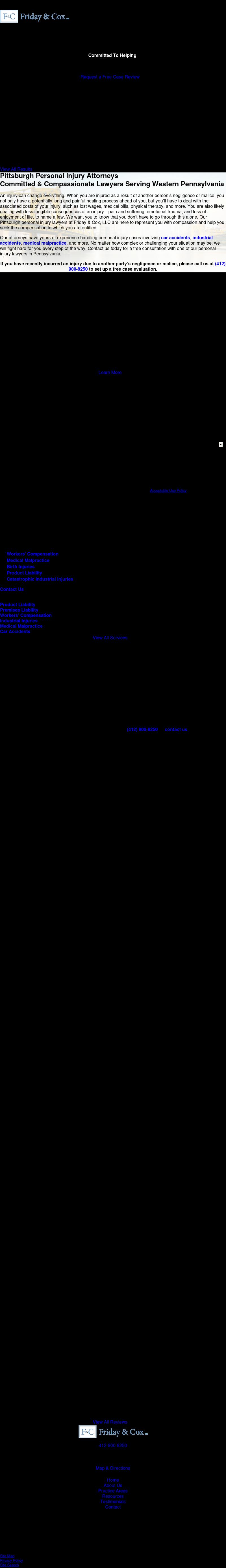 Friday & Cox LLC - Pittsburgh PA Lawyers