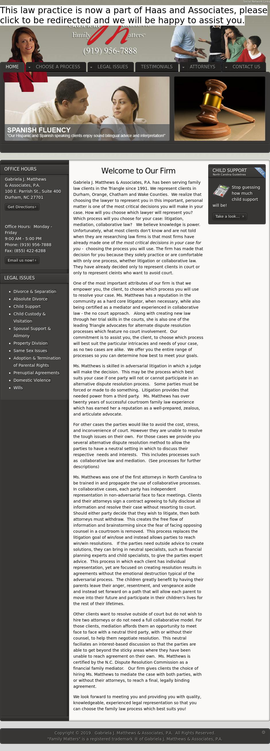 Gabriela J. Matthews & Associates, P.A. - Durham NC Lawyers