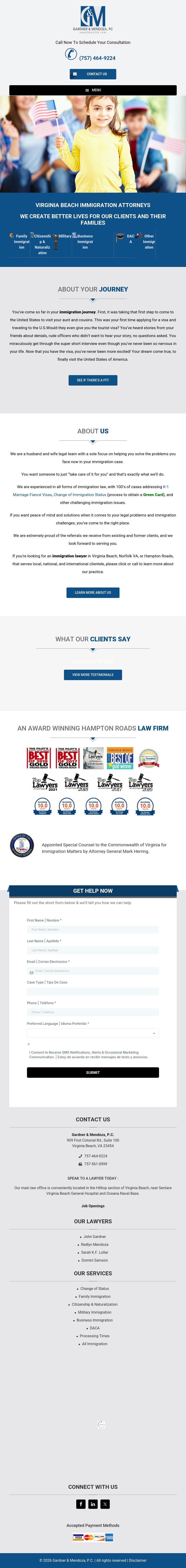 Gardner & Mendoza, PC - Virginia Beach VA Lawyers