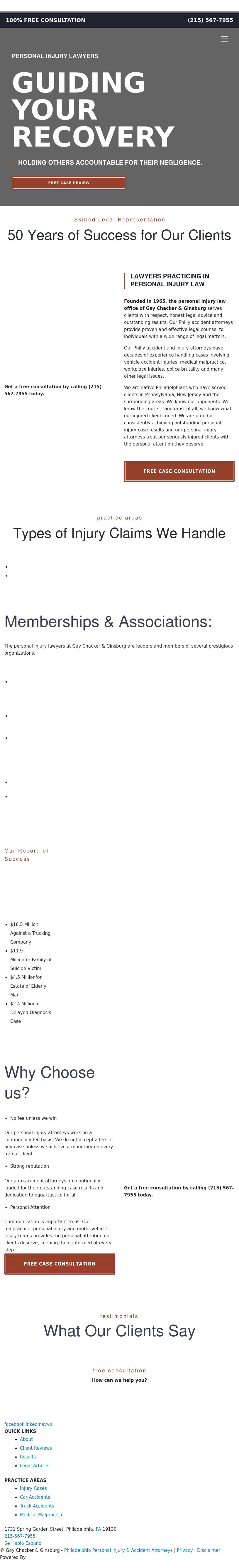 Gay Chacker & Mittin, P.C. - Philadelphia PA Lawyers