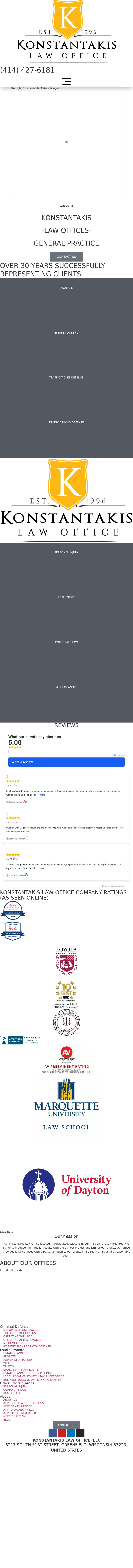 Georgia L. Konstantakis - Greendale WI Lawyers